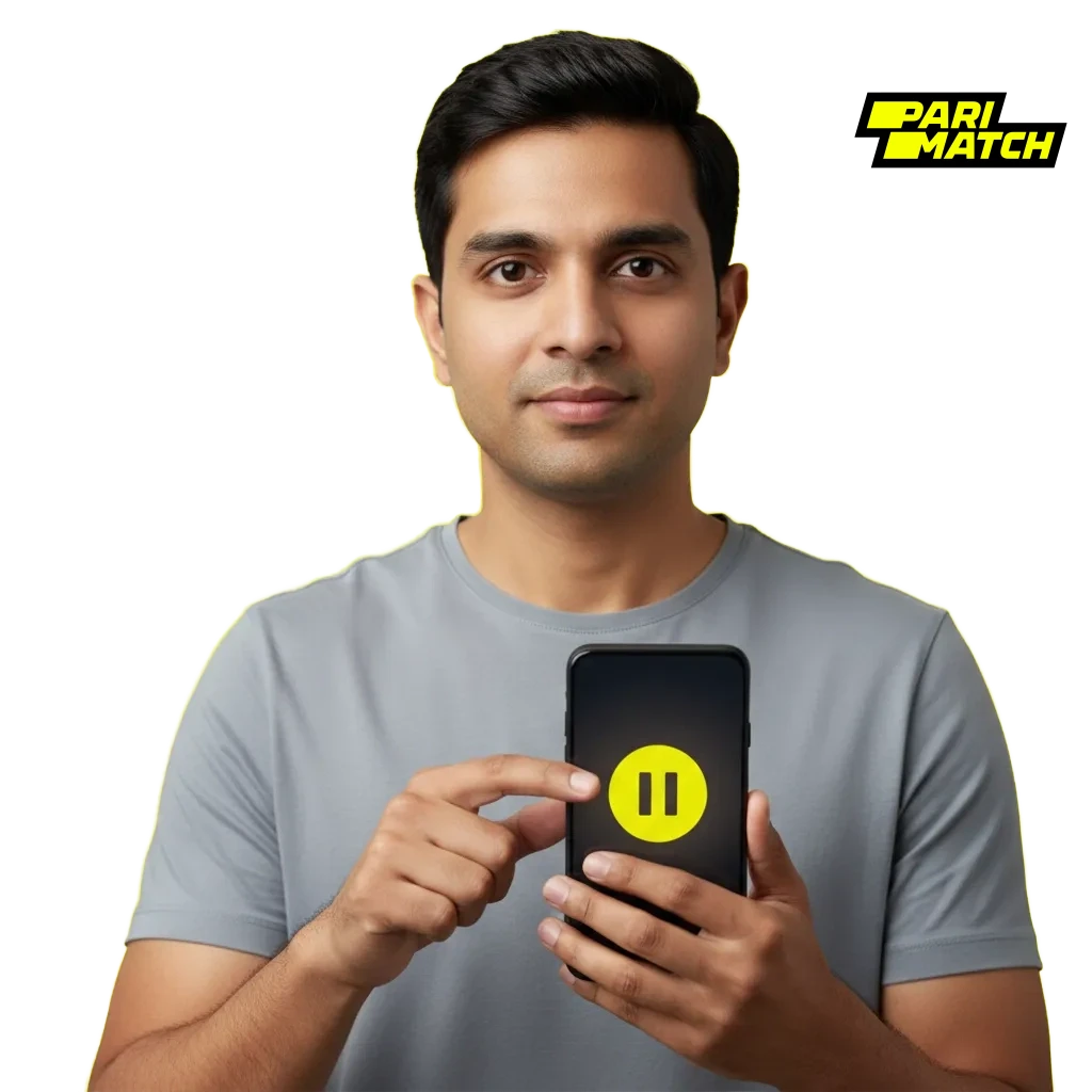 Parimatch commitment to safe play in India: set limits, pause, self-exclude, and access support.