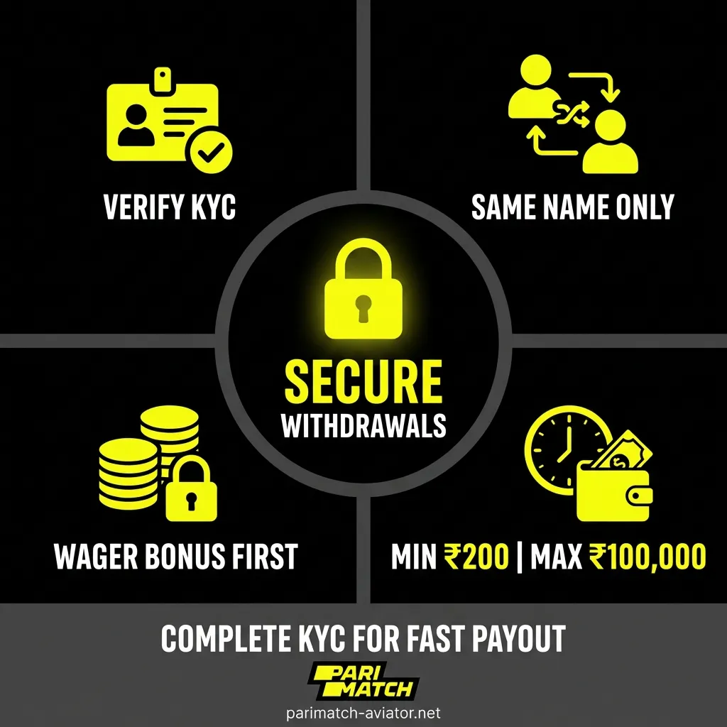 Understanding KYC, same-name accounts, and wagering for Parimatch withdrawals