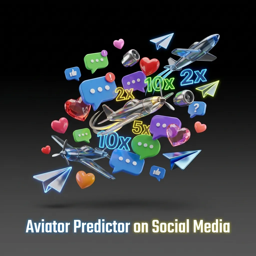 Social media scam warning showing fake Aviator predictor promotions on Telegram, Facebook, WhatsApp, and Instagram platforms