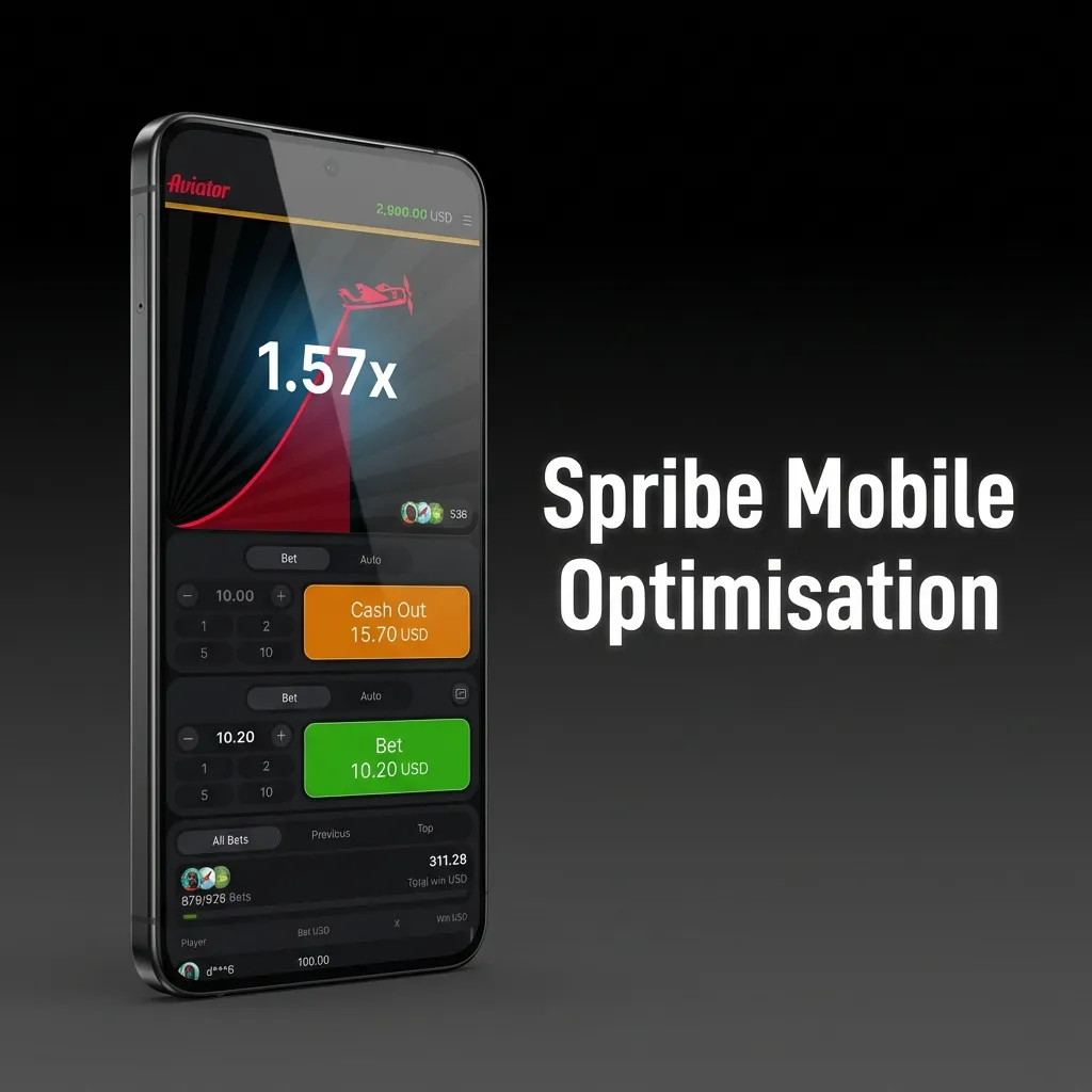 Spribe's HTML5 games on mobile device showing fast load times, touch controls, and responsive design for seamless gameplay