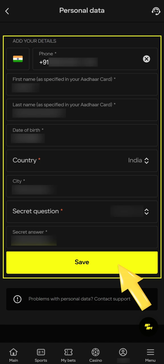 Verify your account by completing the KYC process to ensure smooth withdrawals in the future.